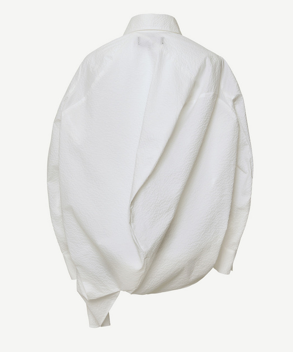 BALL SEERSUCKER SHIRT 詳細画像 WHITE 3