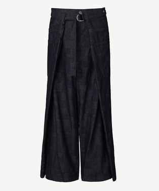 WRAP AZ DENIM PANTS