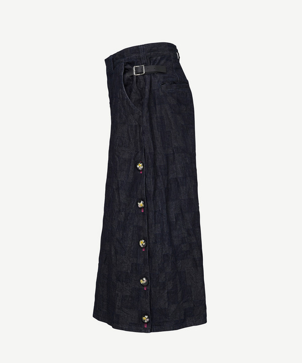 BUTTON DENIM SHORTS 詳細画像 INDIGO 2