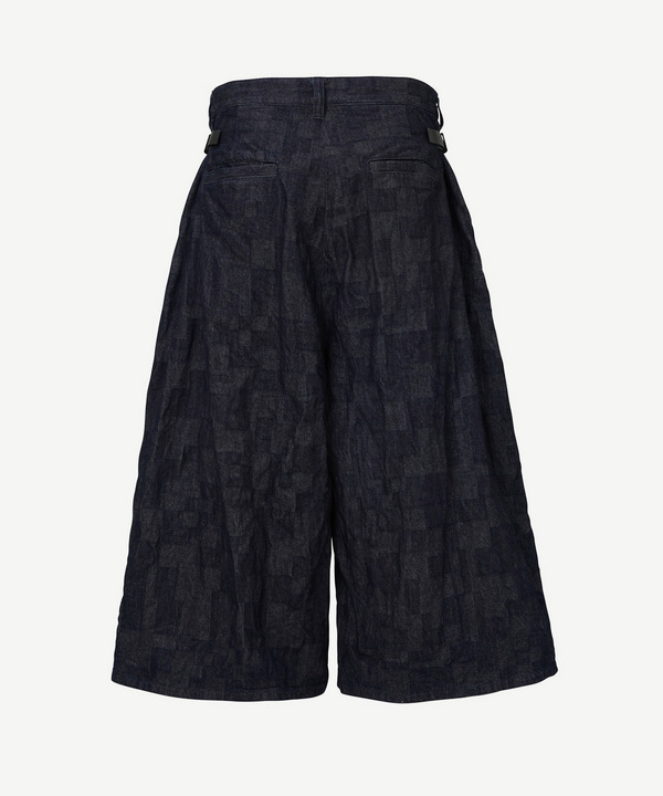 BUTTON DENIM SHORTS 詳細画像 BLACK 4