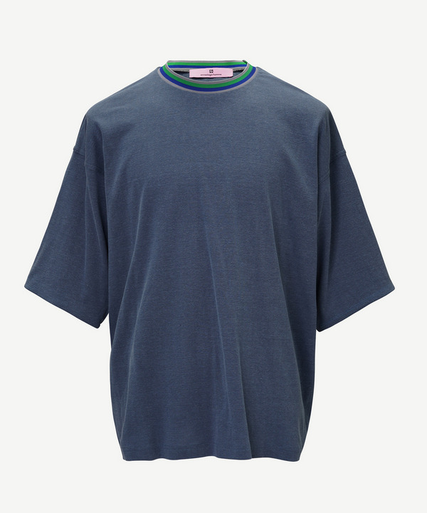 HOMME BUTTON T-SHIRT 詳細画像 CHACOAL GRAY 7