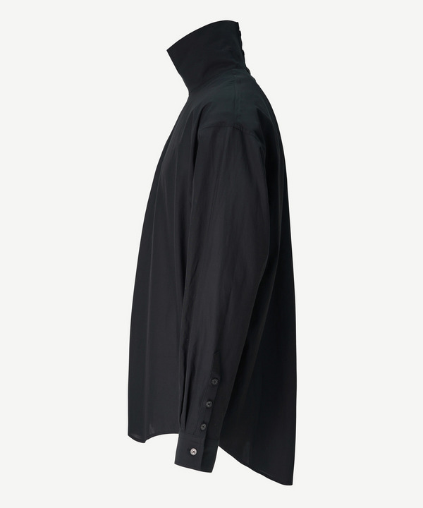 HIGH NECK SHIRT 詳細画像 BLACK 2