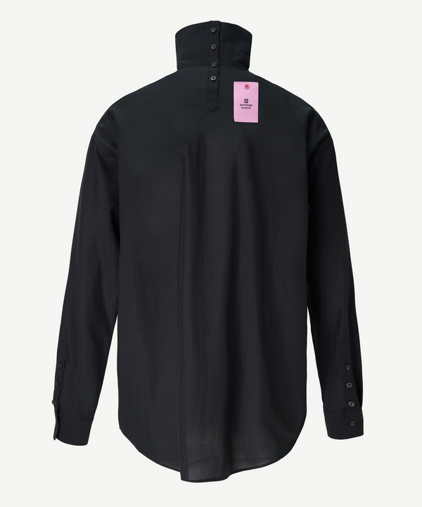 HIGH NECK SHIRT 詳細画像 BLACK 3
