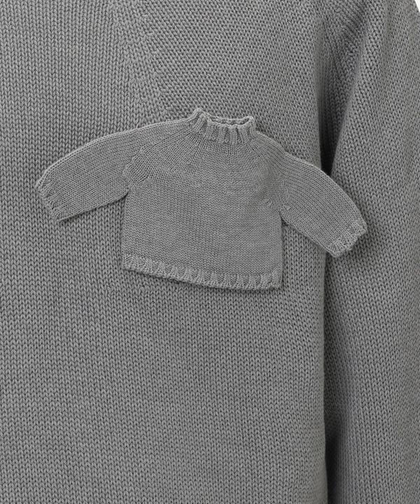 MINIATURE POCKET KNIT 詳細画像 BLACK 7