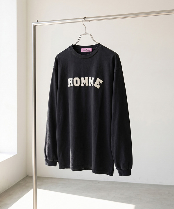 SUNFADE HOMME LONG T-SHIRTS 詳細画像 BLACK 1