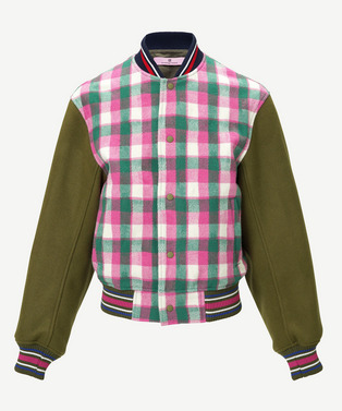 CHECK PANEL STADIUM JUMPER 詳細画像