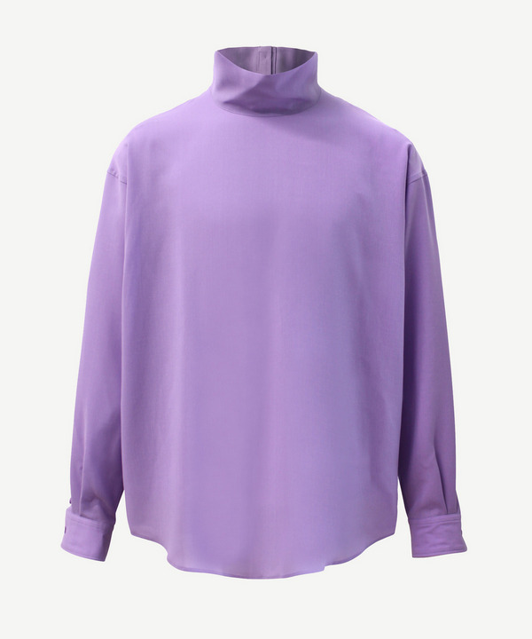 HIGH NECK SHIRT 詳細画像 WHITE 2