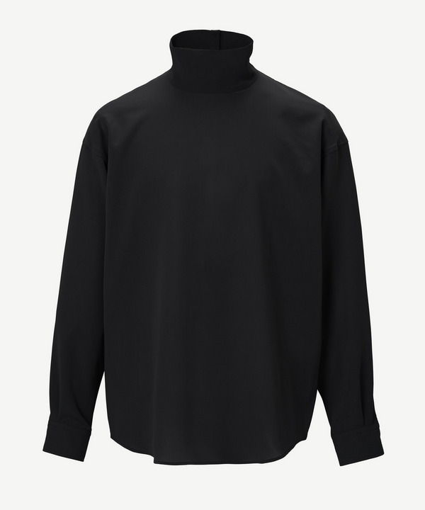 HIGH NECK SHIRT 詳細画像 BLACK 1