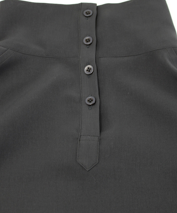 HIGH NECK SHIRT 詳細画像 BLACK 11