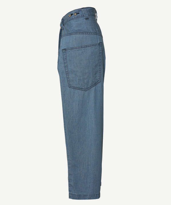 WRAP LIGHT DENIM PANTS 詳細画像 L.INDIGO 2