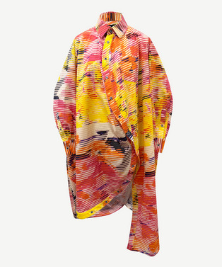 ANREALAGE&times;HERALBONY BALL SHIRT ONE PIECE 詳細画像