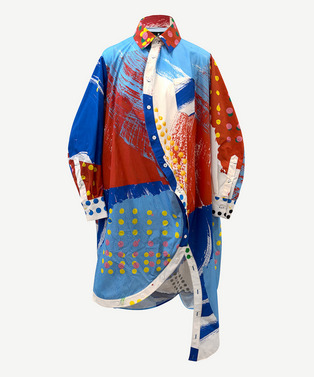 ANREALAGE&times;HERALBONY BALL SHIRT ONE PIECE 詳細画像