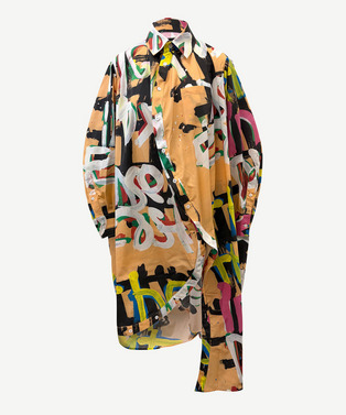 ANREALAGE&times;HERALBONY BALL SHIRT ONE PIECE 詳細画像