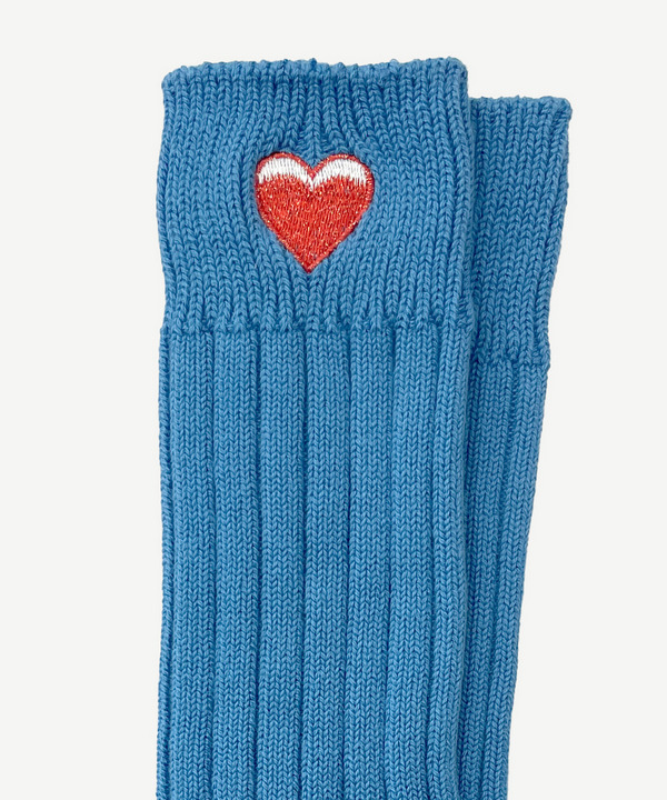 ICONIC HEART RIB SOCKS 詳細画像 YELLOW 9