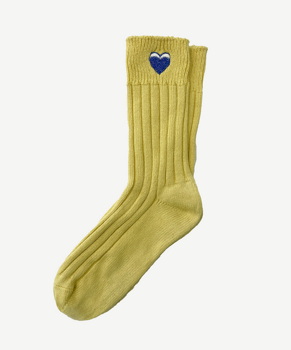 ICONIC HEART RIB SOCKS 詳細画像 PINK 3