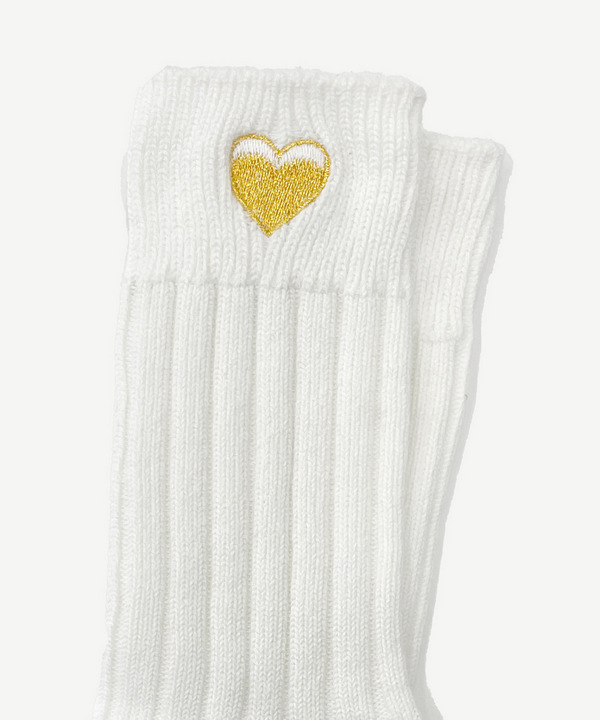 ICONIC HEART RIB SOCKS 詳細画像 PINK 7