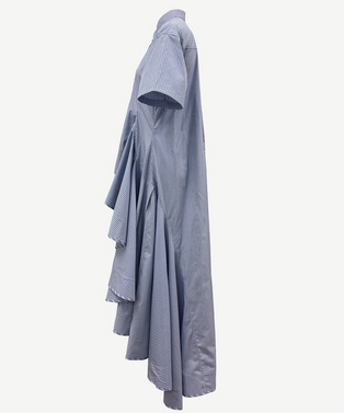 RUFFLED SHIRT DRESS 詳細画像