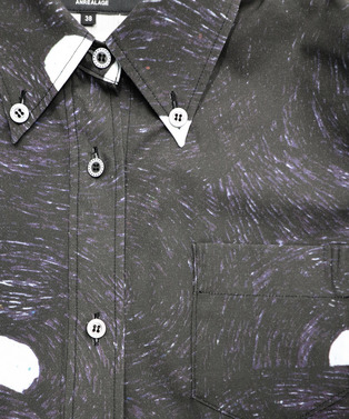 ANREALAGE&times;HERALBONY POWER SLEEVE CROPPED SHIRT 詳細画像