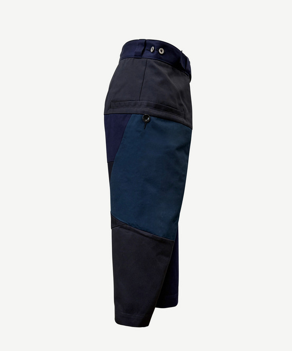 WRAP PATCHWORK CHINO SHORTS 詳細画像 BLACK 6
