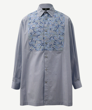PATCHWORK PART LONG SHIRTS 詳細画像