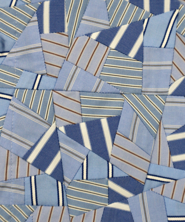 PATCHWORK PART LONG SHIRTS 詳細画像 L.BLUE 2