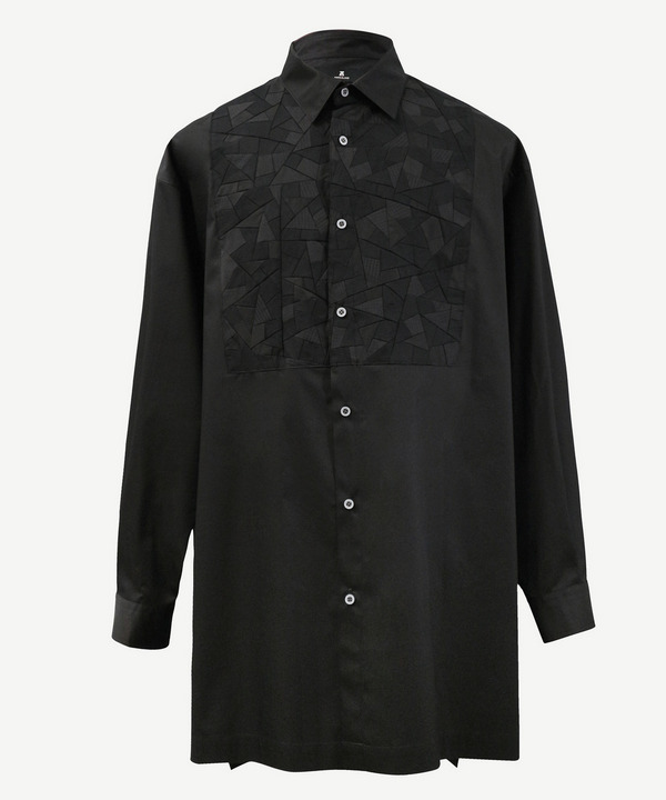 PATCHWORK PART LONG SHIRTS 詳細画像 L.BLUE 5