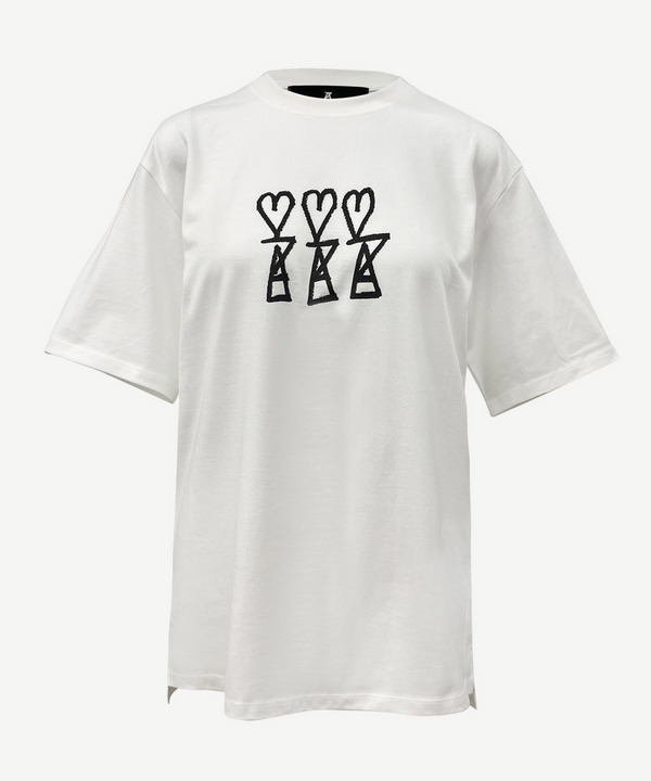 ANREALAGE&times;HERALBONY T-SHIRT  詳細画像 WHITE 1